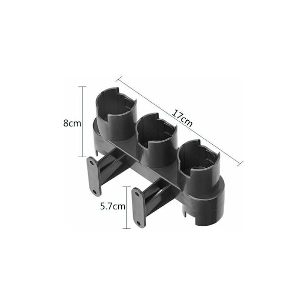 Veggmontert stativ for Dyson V11 V10 V8 V7 støvsuger, tilbehørsstativ dokkingstasjon for Dyson V7 V8 V10 V11 serie støvsuger