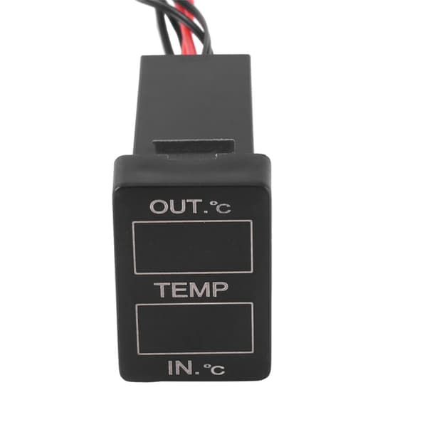 Indvendig temperaturdisplay og udvendig bilsensor til Yaris 33X22.5Mm