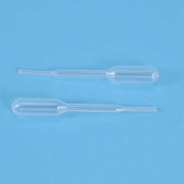 1000 stk 0,2 ml Graderte Overførings-pipetter og Engangs-polyetylen-dråpeteller