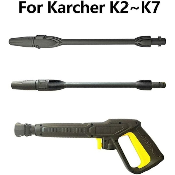 Korkeapainepistooli ja 2 suutinta, 150 bar 2200 PSI Varaosat Karcher K2 K3 K4 K5 K6 K7