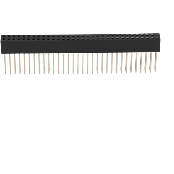 5 stk. PC104 2,54 mm dobbelt række stabelbar header-stik 2X32P header til kontrol-bundkort-interface, 2X32P