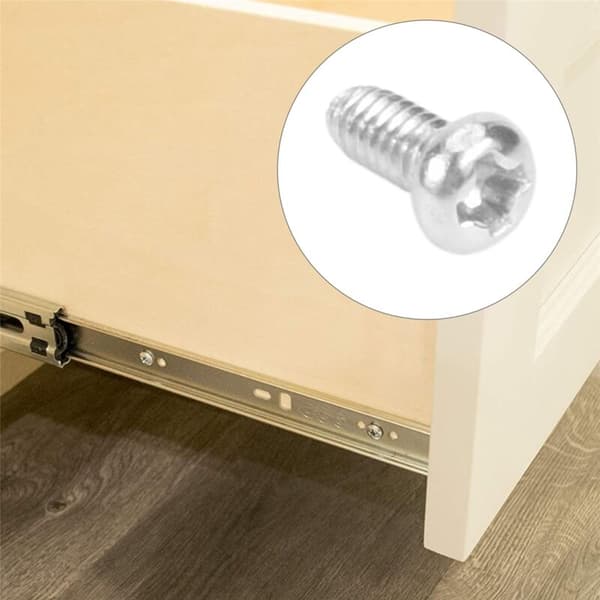 60 stk. M2 x 4mm rustfrit stål 304 rund bolt