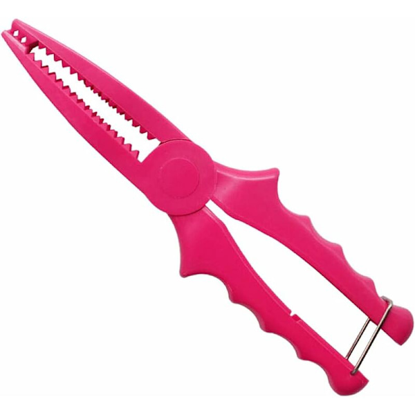 Fish Grip Bärbar Bekväm ABS Flytande Fiskegrepp Tång Fisketillbehör Karpfiskeverktyg Rosa