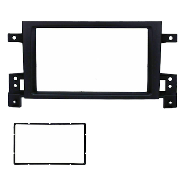 For Grand Vitara 2005-2014 Bilpanel 2Din Lydmodifisering DVD Navigasjon Stereo Radio Ramme