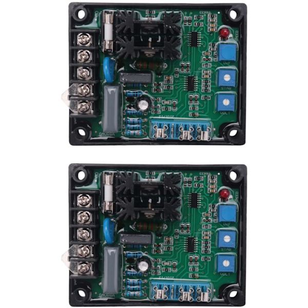 2X Gavr-8A Universal Generator Avr Automatisk Spänningsregulatormodul Avr Fungerar Bra