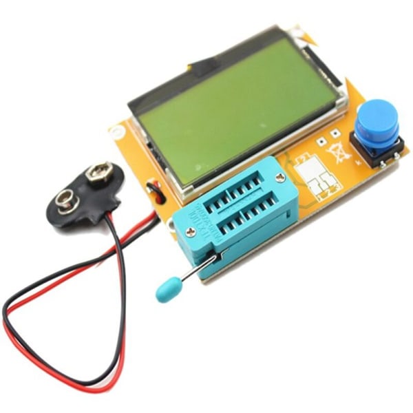 DIY-modul för LCR-T4 ESR-mätare Transistortestare Diod Triod Kapacitans SCR Induktans M12