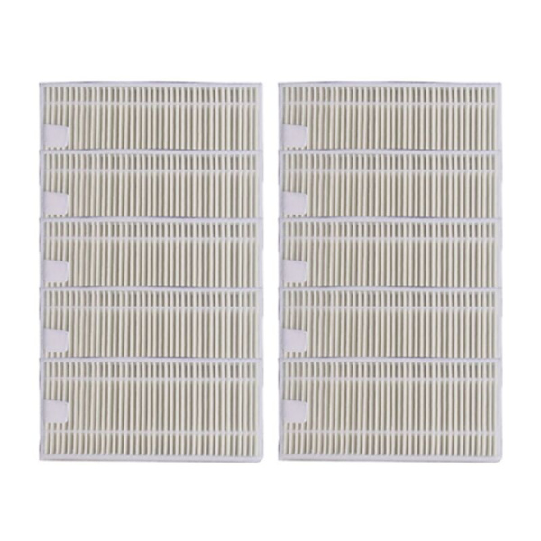10 st Roboterdammsugare HEPA-filter för Slim 890/750 Dammsugare