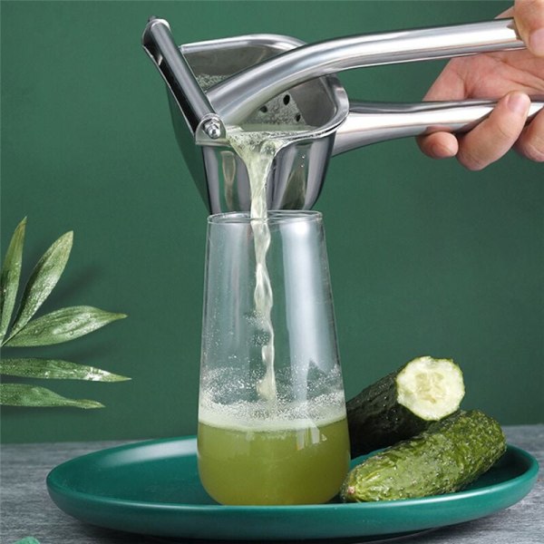 Manuell citrusjuicer 304 Rostfritt stål Handtryck Juicer Orange Citron Juicer Kök Tillbehör