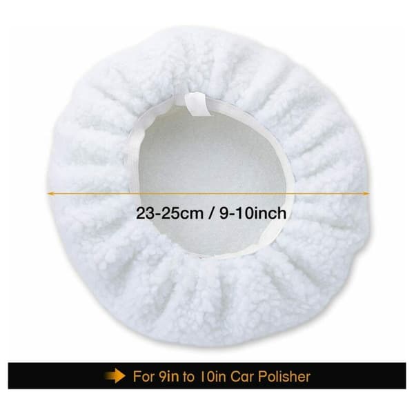 10 stk serie INCH hette polerings pute poleringspute buffer bil buffer voks