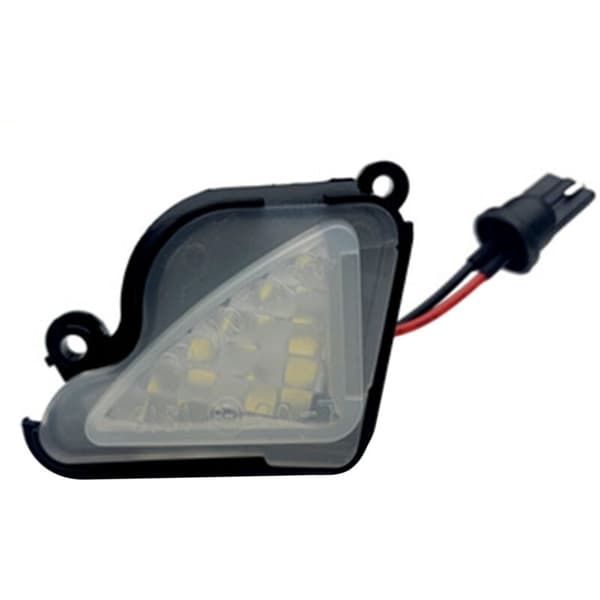2X 6000K Canbus Led Under Side Mirror Puddle Light for Mk3 Mk2 5E 2012-2019 2 Ii 1Z Phase 2008-2019