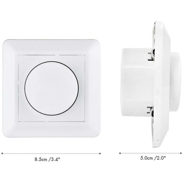 Dimmerbryter, 220-240v 5-200w Smart-knappbrytere og dimmere Dimmerbryter