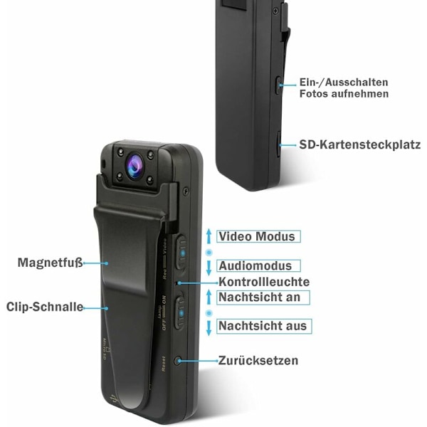 Pieni Wifi-kamera HD MINI Mini-kamera Videotallennin Liikeilmaisimella Yökuvaus 32G SD-kortti USB-ääntallennin Valvontakamera Videolle