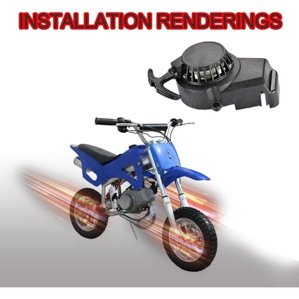 Återstartsvev för 2-takts 47cc 49cc Pocket Dirt Bike Mini ATV