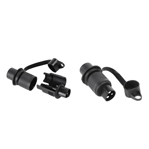 Trailer Stikadapter RV Strømkabel 3-polet Euro Style Bil Strømstik