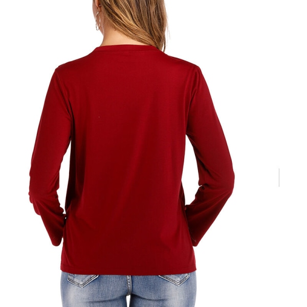 Gravide kvinder Amning Toppe Dobbelt Lag Graviditet T-shirt Tøj Amning Tøj XXL