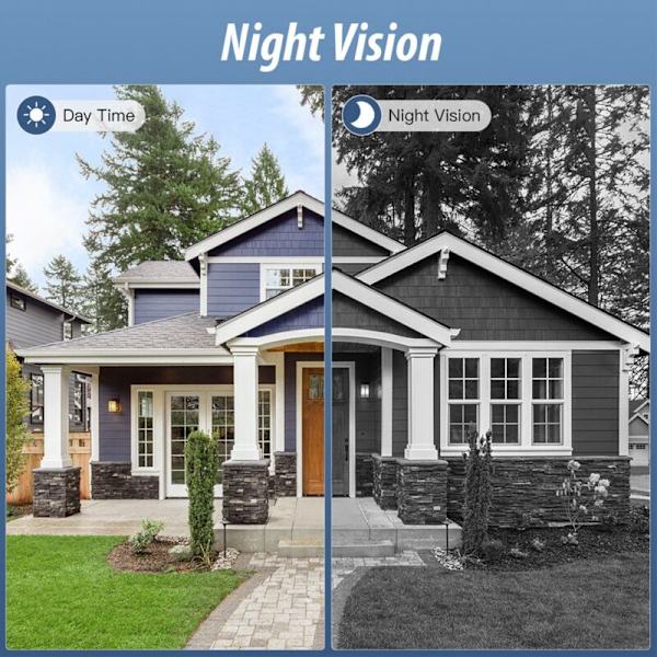 Älykäs langaton videoovikellon digitaalinen visuaalinen WIFI-ovikello 480P kodin turvakamera