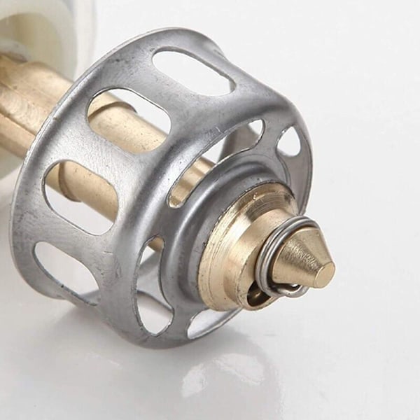 Vask håndvask Bounce Drain Filter Pop-Up vask afløb prop med kurv størrelse vask afløb prop køkken vask si, pakke med 1, Sunny