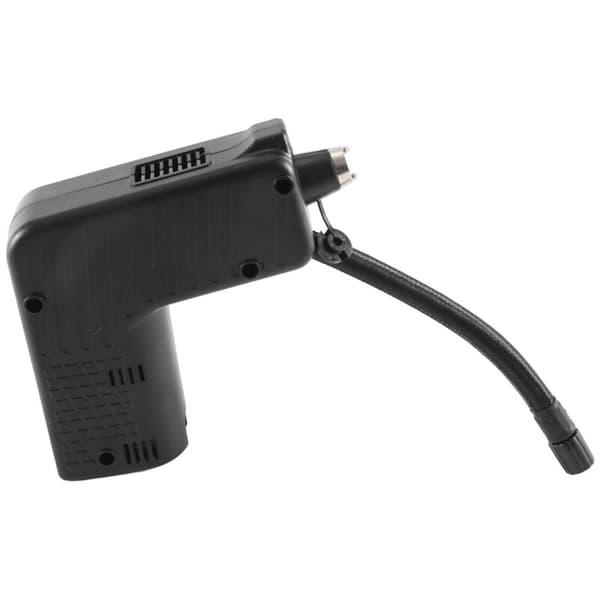 -301 Multifunktionel Luftpumpe Bil Luftpumpe Bærbar Luftpumpe Auto Tilbehør, Sort