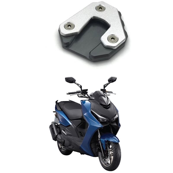 För KRV180 2021 2022 Motorcykel Fot Sido Stativ Platta Kickstand Förstorare Stöd Förlängning Blå