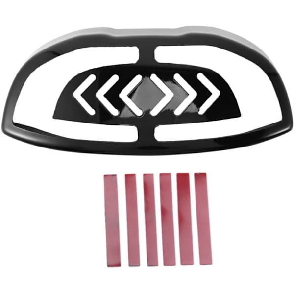 Blinklysbeskyttelsesdeksel Motorsykkel Baklykt Skall for CB300R 250R 150R CB650R 2018-2020 (Gloss Black)