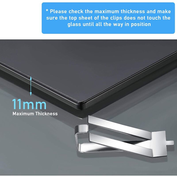 30 stk serie glass seng fjær rotasjonsklips for Creality Ender 3 Pro, Ender 3S, Ender 5 Pro, CR-20 PRO, CR-10S Pro 3D-skriver
