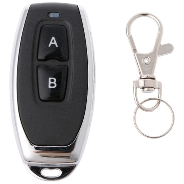10 stk. 433 MHz RF fjernbetjening lærende kode 1527 EV1527 til dør garageport controller alarm nøgle LED lys 433 Mhz