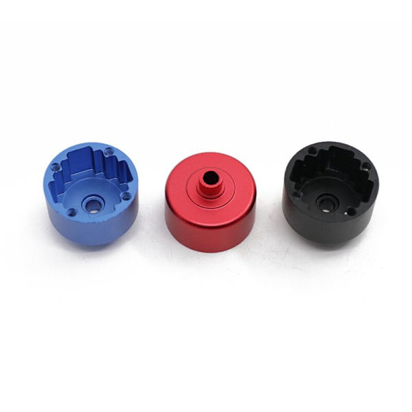 2X Metall Differentialhus för Arrma 1/8 Kraton Senton Talion 1/7 Infraction RC Bil Uppgraderingsdelar, 2