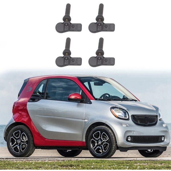 1 st 4539057501 4539051701 Bil TPMS Däcktrycksensor för Smart Fortwo W454 W453