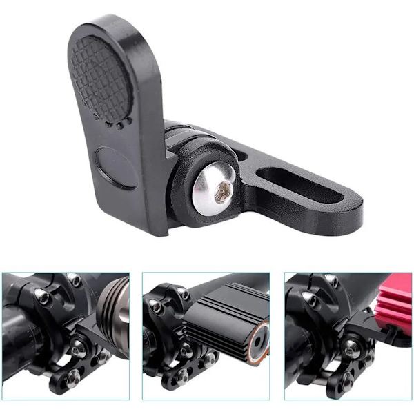 Cykellys Stativ, Aluminium Legering Lommelygte Lys Cykelmontering til Landevejscykel Mountainbike Fast Gear