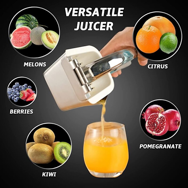 Citruspresser i rustfrit stål - Citruspresser, Citruspresser - Hånd Citruspresser - Citruspresser - Limepresser