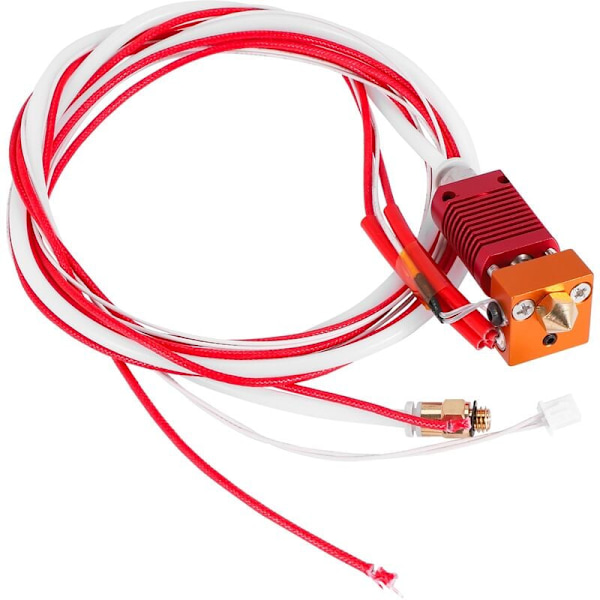 3D-printer Mk8 Hotend-kit med ekstruder-printhoved samlet ekstruder-hotend-kit til 3 3 Pro