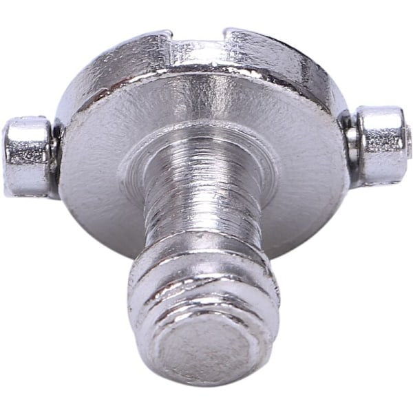 1/4 tum D-ring kamera frigöringsskruv stativ skruvadapter anslut DSLR-kamera tillbehör - 2-pack