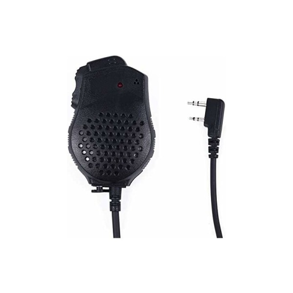 Original Dual PTT Mikrofon Bärbar Högtalare Mic för UV-82 UV-82L UV-8D UV-89 UV-82HX UV-82HP GT-5TP Walkie Talkie Bärbar Radio UV-82M