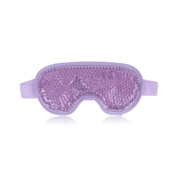 Gel Eye Mask Eye Ice Pack för mörka ringar, hudvård Light purple