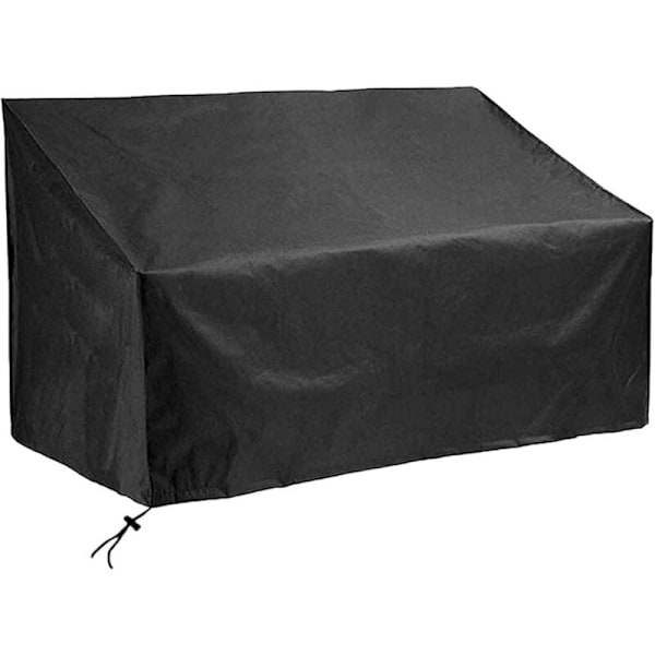 Beskyttende Trekk for 3-seters Hagebenk, Vanntett Utendørs Benk Trekk 210D Oxford Stoff Anti-UV Beskyttelse Trekk for Benk Lenestoler Benk Trekk