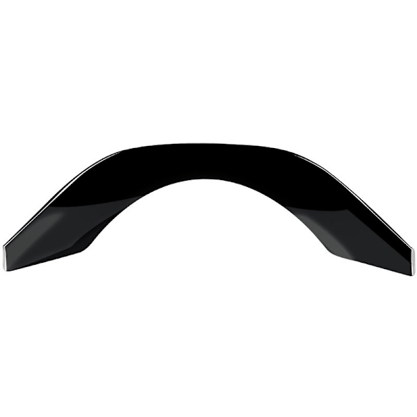 2 st Set för Vezel -V 2021 2022 Bil Interiör Glans Svart Ratten Panel Cover Trim Dekoration Ram