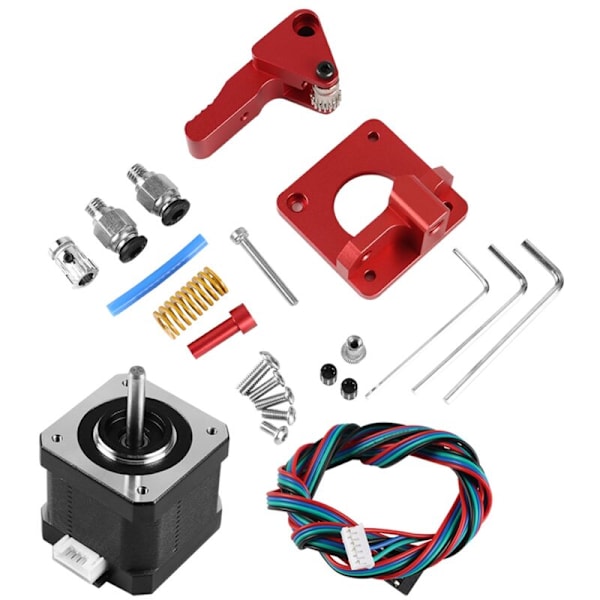Til Dual Drive Ekstruder med -10/-10S Motor Tornado 3D Printer Opgradering Aluminium Udstyr Venstre Hånd Dual (Venstre)