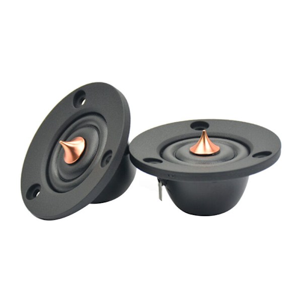 2Pcs Inch 6 Ohm 30W Silk Treble Film Tweeter Speaker Unit Car Professional Hifi Horn