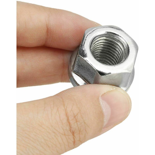16 stk. 19mm M12 x 1,5 19mm 60° Legering af hjulmøtrikker Møtrikker og bolte Hex Konisk sæde Hjulmøtrikker til Ford til Fiesta til Focus Ka 1989-2014 Auto Udskiftning