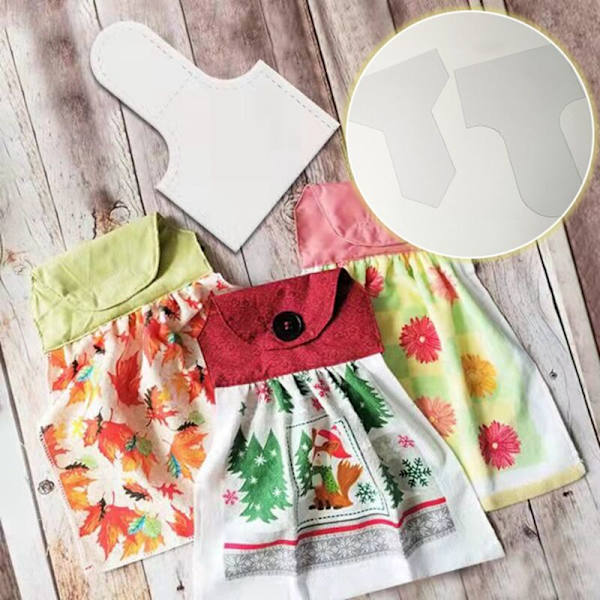 DIY-malleja varten, riippuva käsipyyhemalli, läpinäkyvä DIY-ompelutiiviste, monikäyttöinen työkalu 2