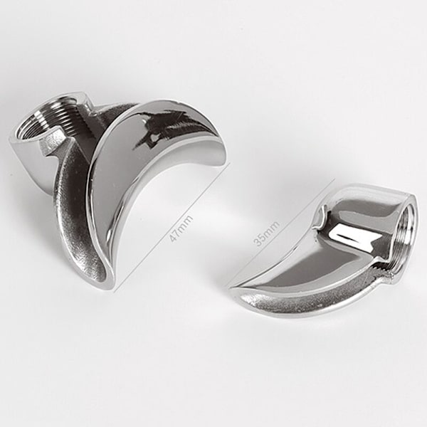 Halvautomatisk kaffemaskin handtag avledare munstycke rostfritt stål avledare munstycke 58 mm avledare munstycke, singel