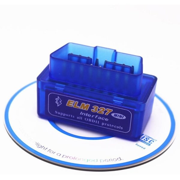 Mini Bluetooth OBD II Skanneradapter Bil EOBD Diagnostiskt Verktyg Kontrollera Motorfelkodläsare för Android