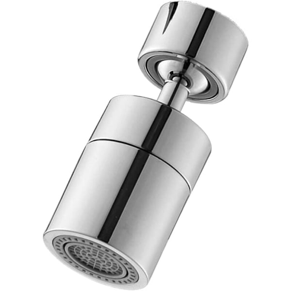 360 Graders Vandhane Aerator, Vandbesparende Filter Svingbar Køkken Vandhane Hoved 2 Tilstande Justerbar Brusespand Filter Sprinkler Køkken Vandbesparer Dobbelt Sjov