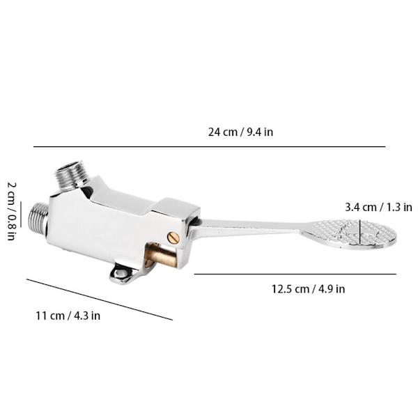 Medicinsk Lab Pedal Sänka Vattenkran Kit