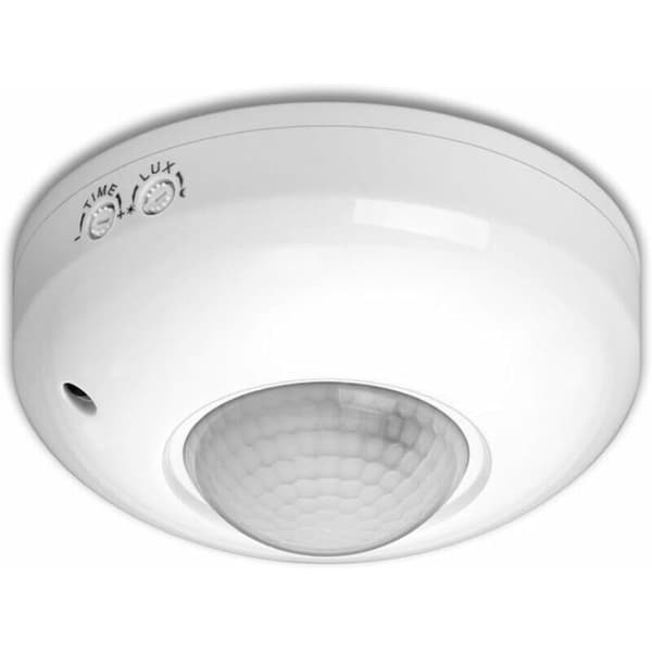 PIR Bevægelsessensor Overflademontering Loft 360° Max 1200W--