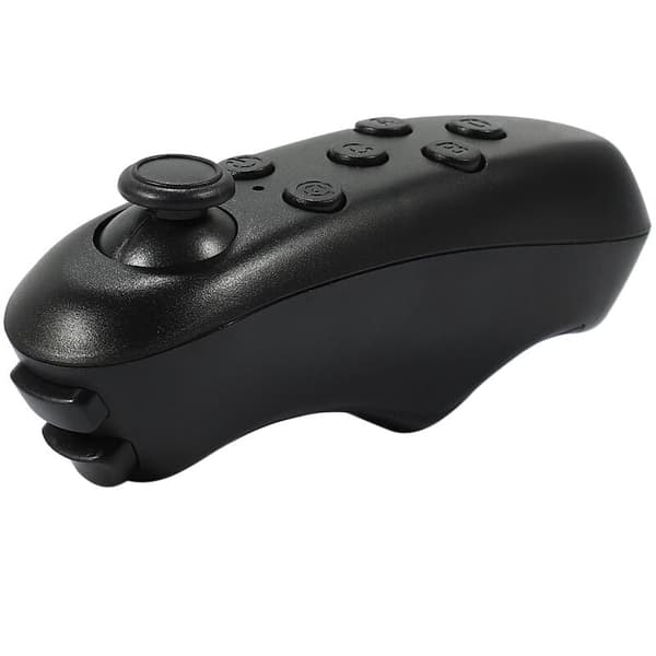 Bluetooth-fjernkontroll VR-kontroller for Android Ios 3D Virtual Reality Glass Controller Svart