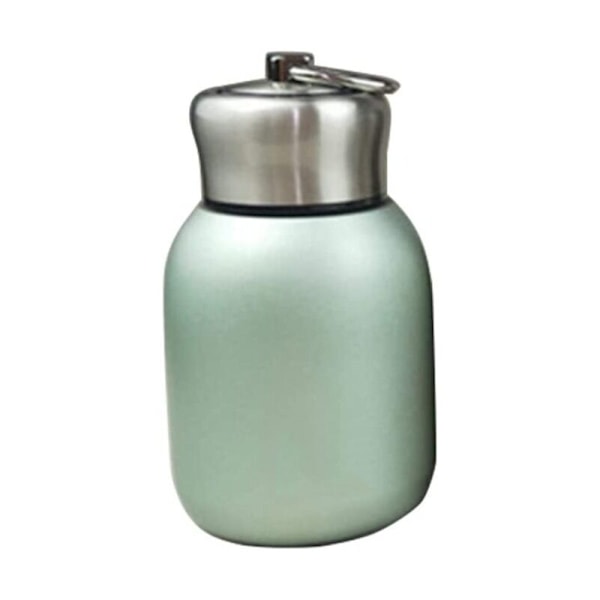 300ML Mini Termosmugg Läcksäker Vakuumflaska Resetermos Rostfritt Stål Dryckesvattenflaska Termosmuggar för inomhus och utomhus 280ml grön