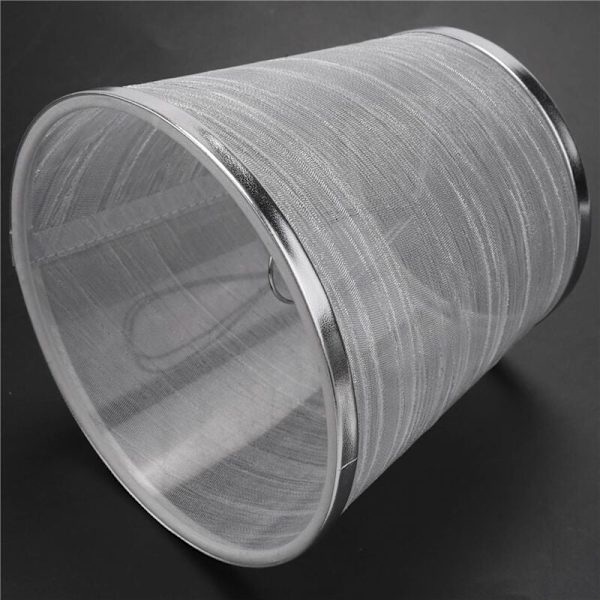 2-pack gasbindklämma lampskärm för vertikal väggljusstake (silver)