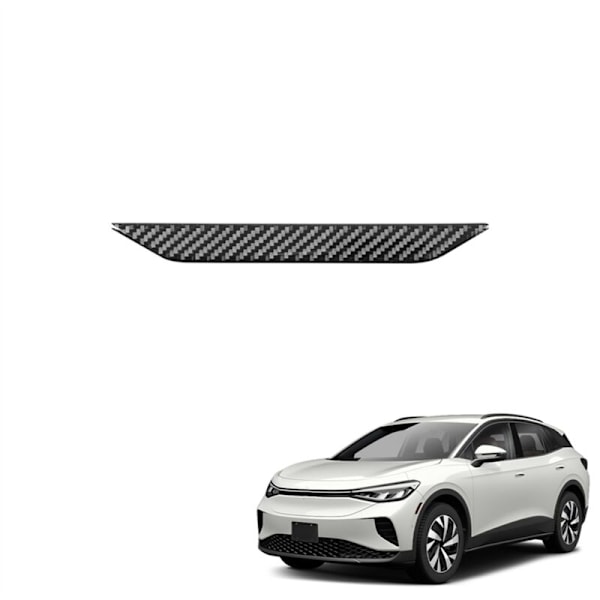 Car Fiber Instrument Dashboard Panel Cover Trim til ID.4 ID4 2021 2022 2023 Interiør Tilbehør
