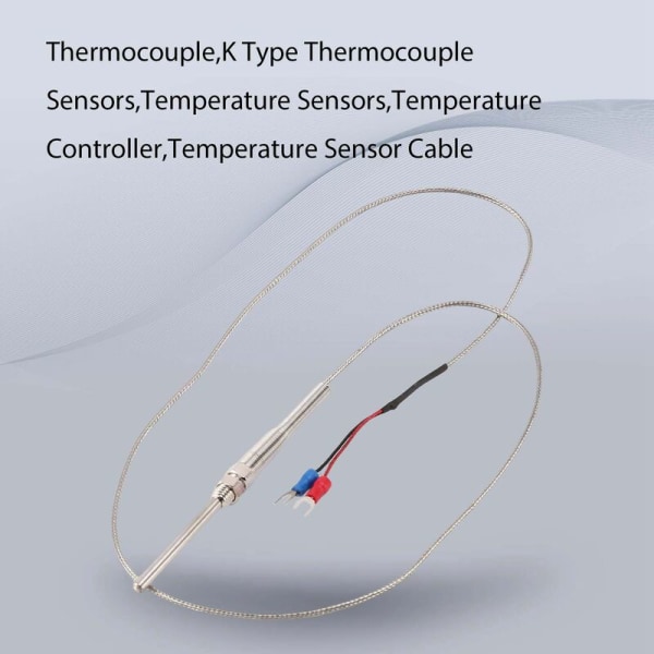 K-typ 5 cm lång sond Termoelement Temperatursensor eller regulator